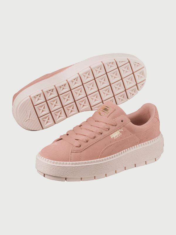 Boty Puma Platform Trace Wn s Béžová