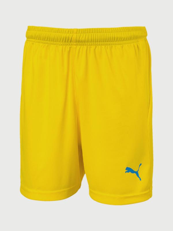 Kraťasy Puma LIGA Shorts Core Jr Žlutá