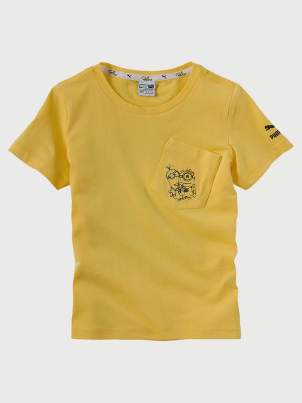 Tričko Puma Minions Tee B Žlutá