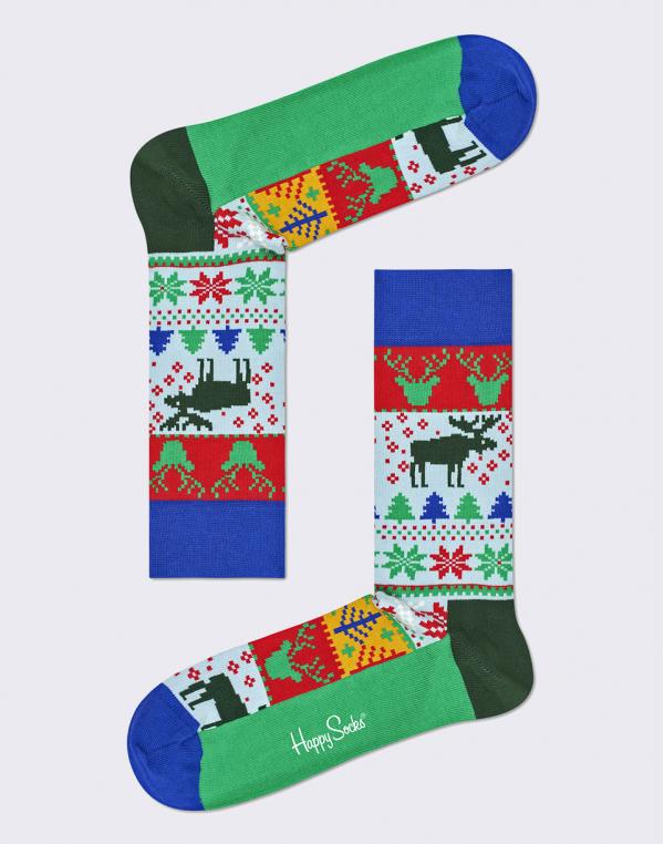 Happy Socks Fair Isle FAI01-7000 41-46