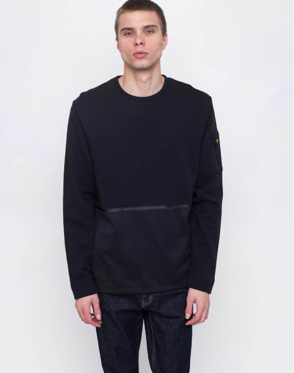 Lyle & Scott Fabric Mix 572 True Black L