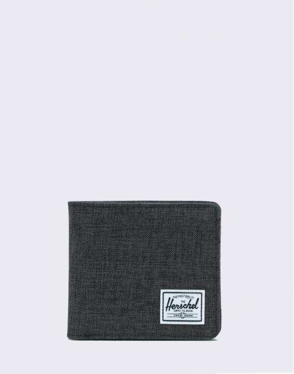 Herschel Supply Hans Coin XL RFID Black Crosshatch