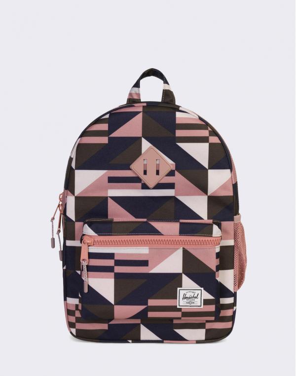 Herschel Supply Heritage Youth Frontier Geo/Ash Rose