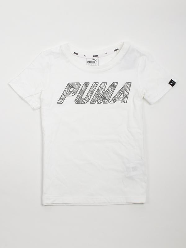 Tričko Puma Style Graphic Tee Bílá