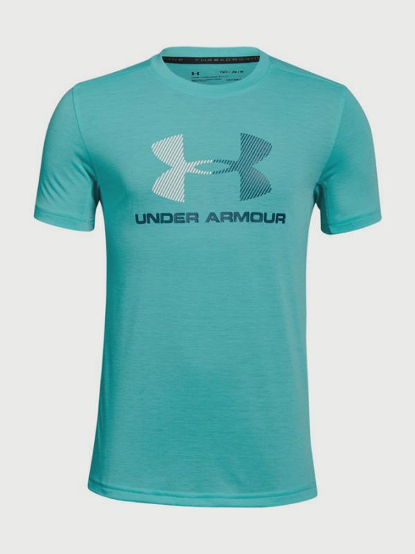 Tričko Under Armour Threadborne Tech SS Q2 Zelená
