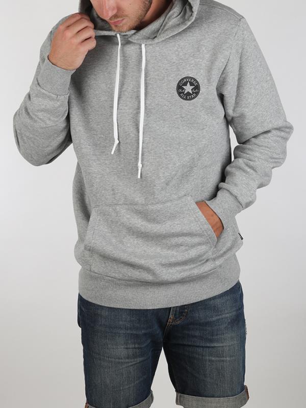Mikina Converse Chuck P Grph Hoodie Šedá