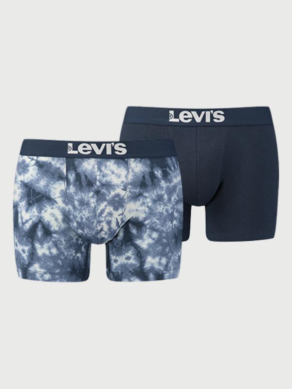 Boxerky LEVI'S 200Sf Tie Dye Boxer Brief 2 Pack Barevná