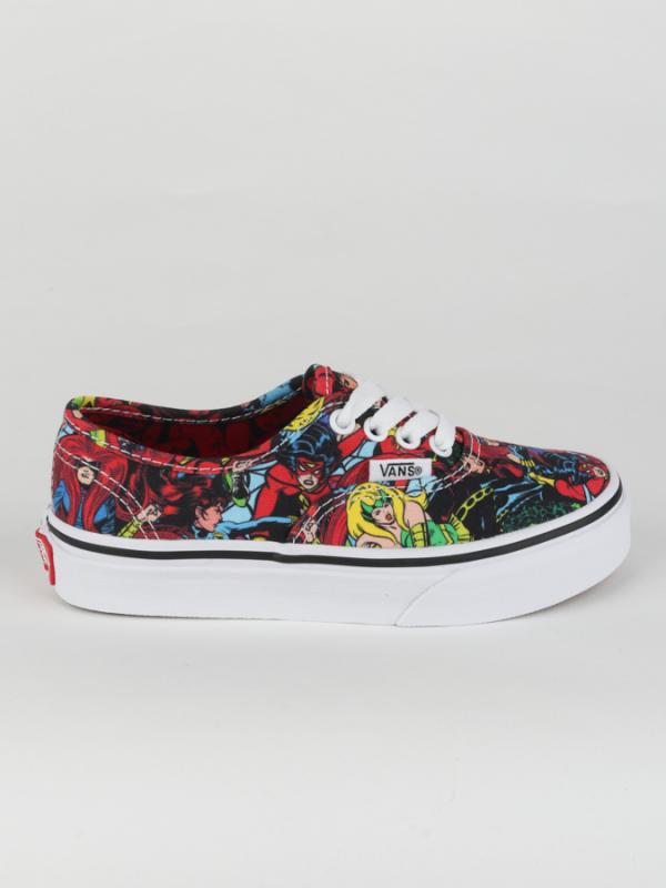 Boty Vans UY Authentic (Marvel) Multi/True White Barevná