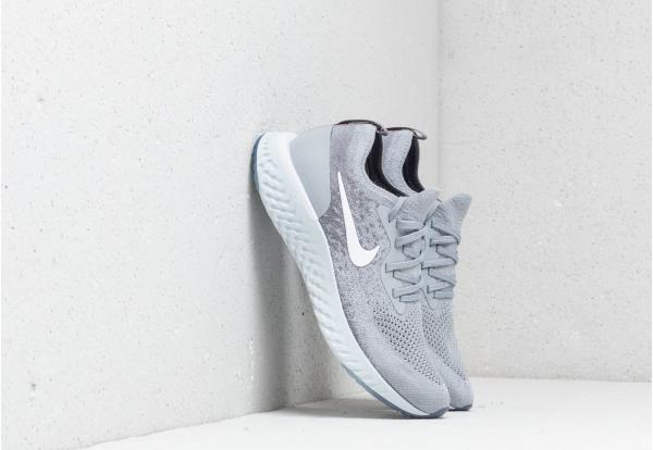 Nike WMNS Epic React Flyknit Wolf Grey/ White-Cool Grey