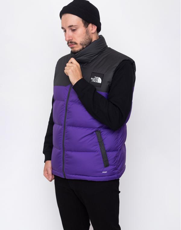 The North Face 1992 NUPTSE Tilliandsia purple / Asphalty Grey M