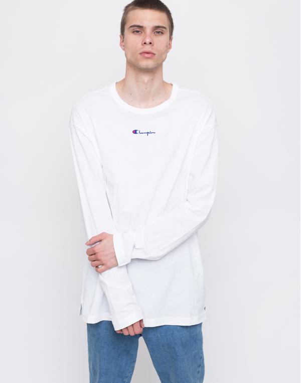 Champion Crewneck T-Shirt WHT L