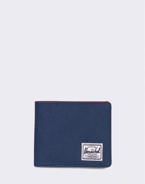 Herschel Supply Roy + Coin XL RFID Navy/Red