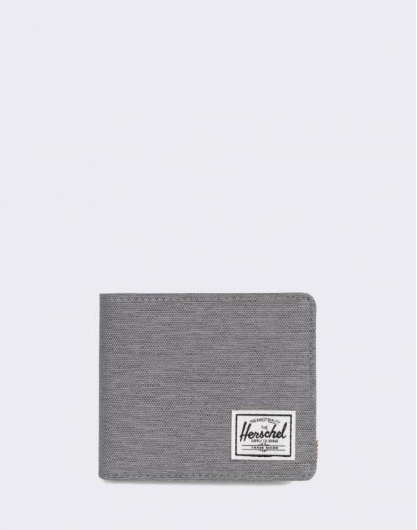 Herschel Supply Roy + Coin XL RFID Mid Grey Crosshatch
