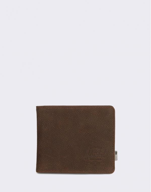 Herschel Supply Roy Coin XL + Tile Brown Pebbled Nubuck