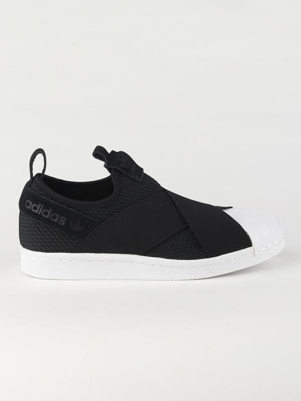 Boty adidas Originals Superstar Slip On W Černá