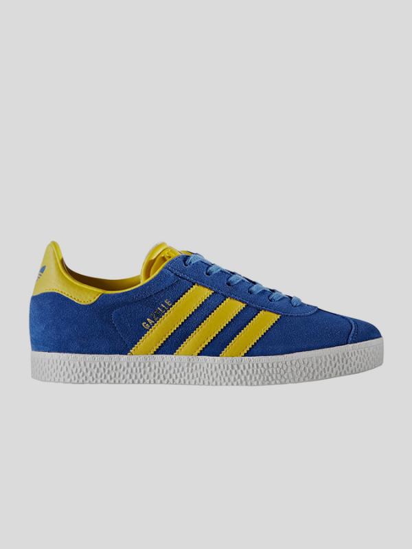 Boty adidas Originals GAZELLE J Modrá