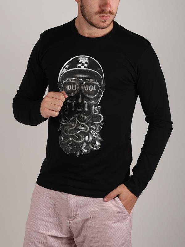 Tričko Replay M3463 T-Shirt Černá
