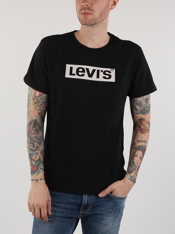Tričko LEVI'S Graphic Set-In Neck 2 Černá
