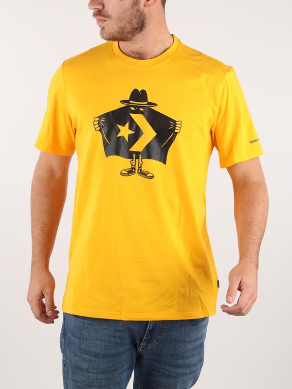 Tričko Converse M Burglar Tee Žlutá