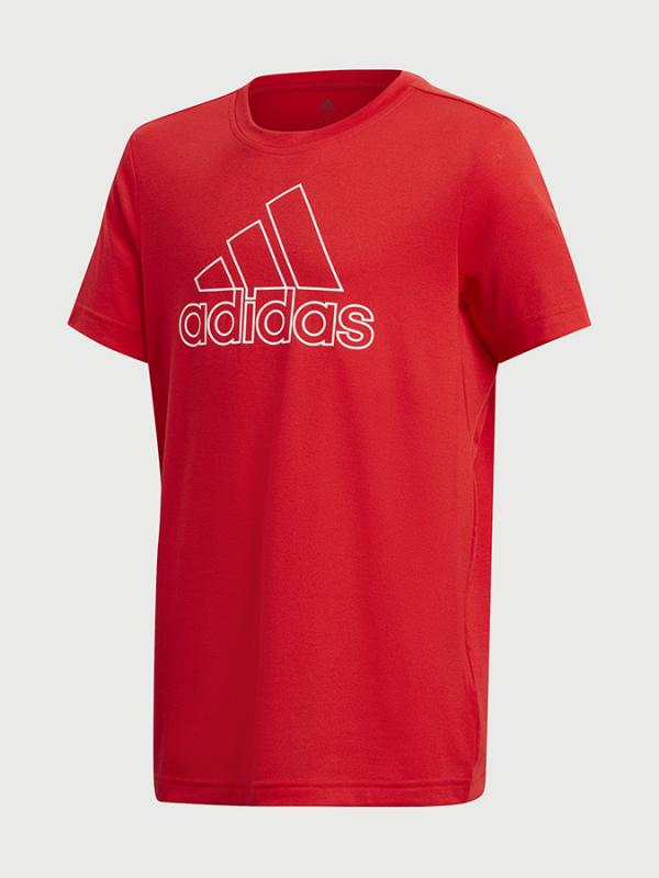 Tričko adidas Performance Yb Tr Prime Tee Červená