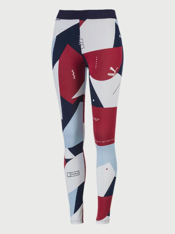 Legíny Puma Classics Legging AOP Barevná