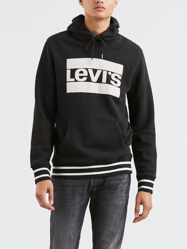 Mikina LEVI'S Graphic Po Hoodie B Hm Athl Rib Gaps C