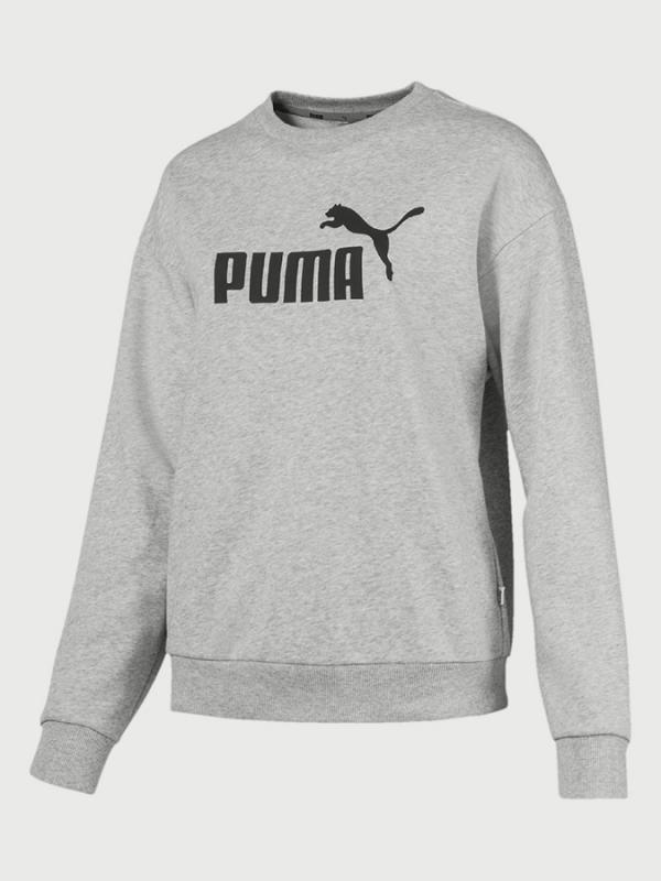 Mikina Puma Essentials Crew Sweat Šedá