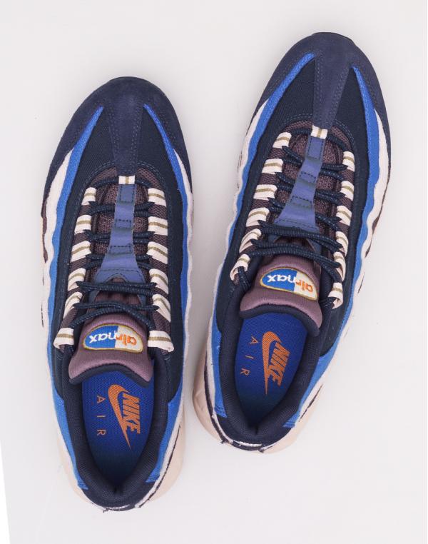 Nike Air Max 95 Premium Blackened Blue/ Camper Green - Monarch 43