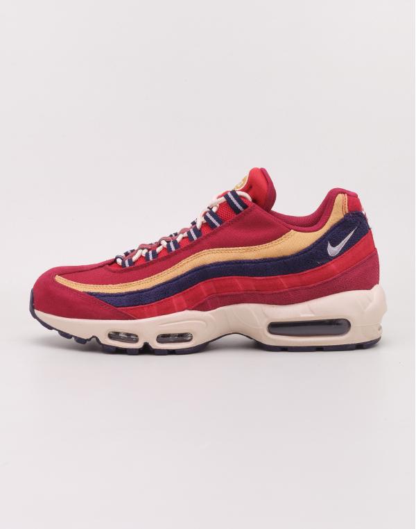 Nike Air Max 95 Premium Red Crush/ Provence Purple - Wheat Gold 45