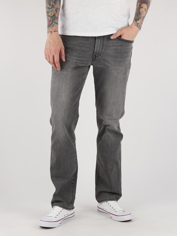 Džíny LEVI'S 514 Straight Grey Asphalt T2 Šedá