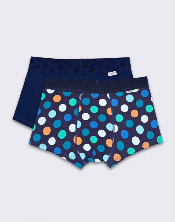 Happy Socks Big Dot Trunk 2-Pack BDO96-6000 XL