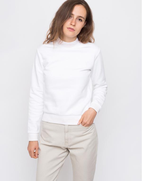 Obey Quincy Mockneck White L