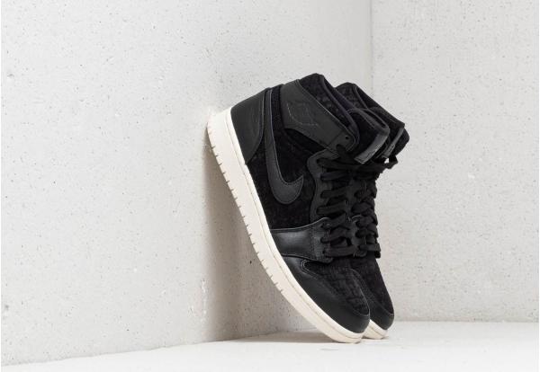 Air Jordan 1 Retro High Premium WMNS Black/ Black