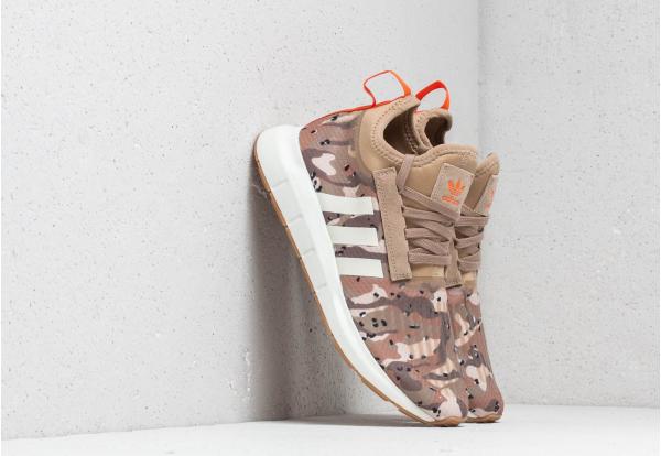 adidas Swift Run Barrier Cardboard/ White Tint/ Orange