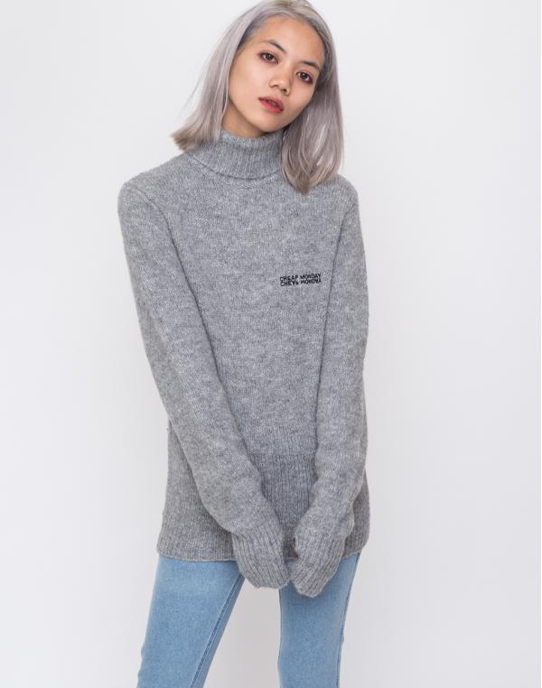 Cheap Monday Tap knit Echologo Grey Melange XS