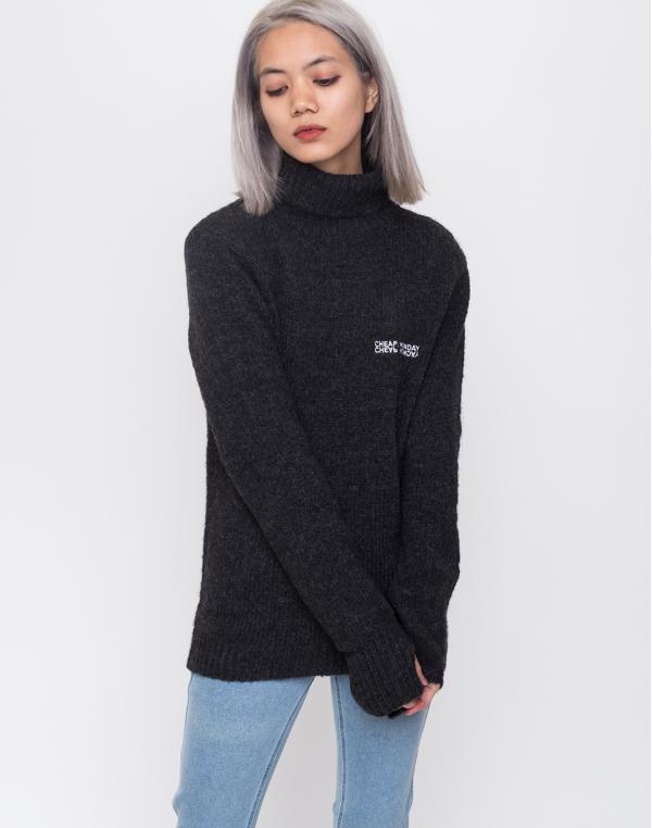 Cheap Monday Tap knit Echologo Black M