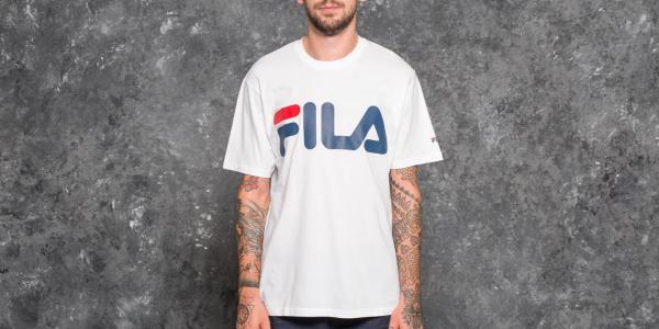 FILA Classic Logo Tee Bright White
