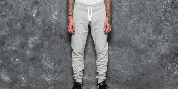 FILA Classic Slim Pants Light Grey Melange Bros