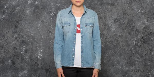 Levi's® Modern Western Shirt Seascape Light