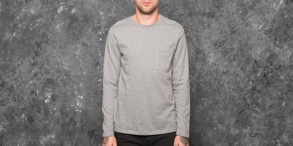 A.P.C. Tyler Sailor Top Heather Grey