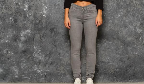 Levi's® 710 Super Skinny Jeans Grey Area