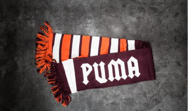 Puma Fenty x Rihanna Long Varsity Scarf Winetasting-Vanilla-Flame