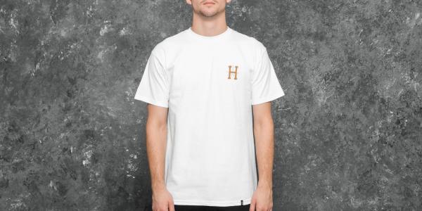 HUF Apparel T-Shirt PLP S/S Gold Print Tee White