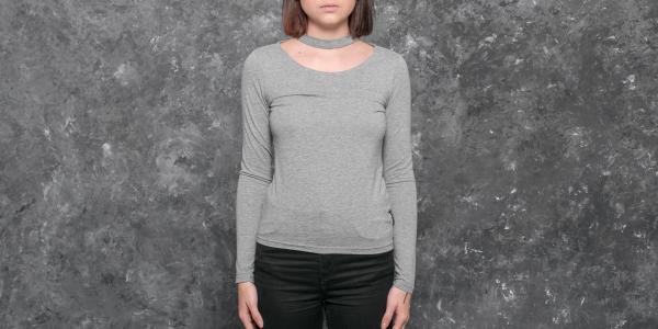 Cheap Monday Care Top Grey Melange