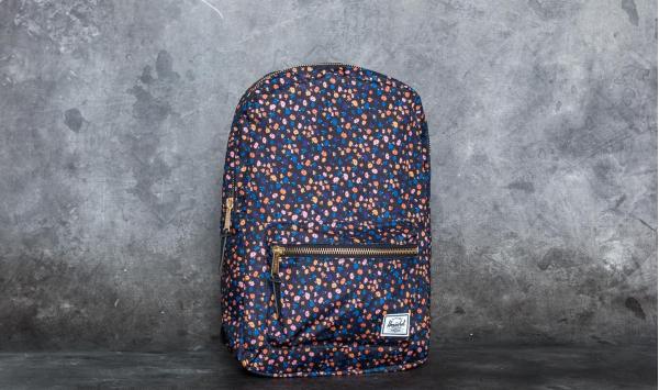 Herschel Supply Co. Settlement Mid-Volume Backpack Black Mini Floral