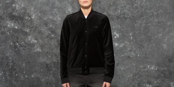 Vans Uptown Velvet Bomber Jacket Black