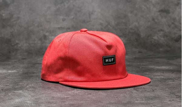 HUF Apparel Cap Bar Logo Snapback Rose