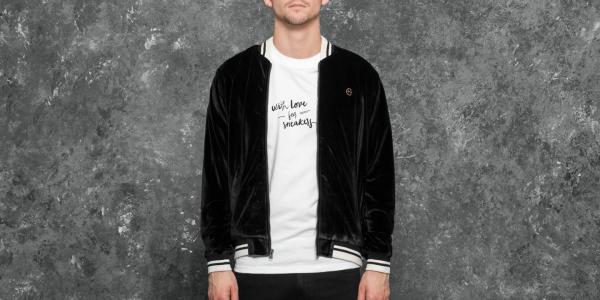 HUF Apparel Jacket Wild Cock Bomber Jacket Black