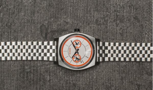 Nixon x Star Wars Time Teller Deluxe BB-8 Silver/ Orange