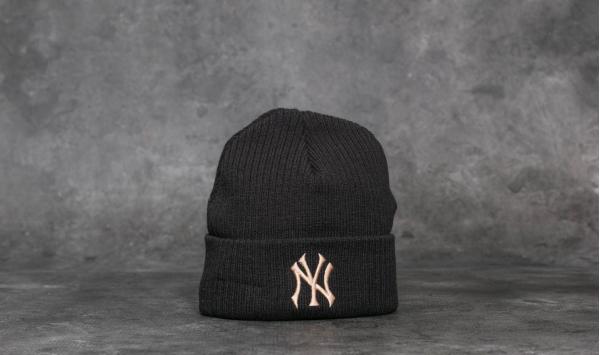 New Era MLB Club Coop Knit New York Yankees Beanie Black